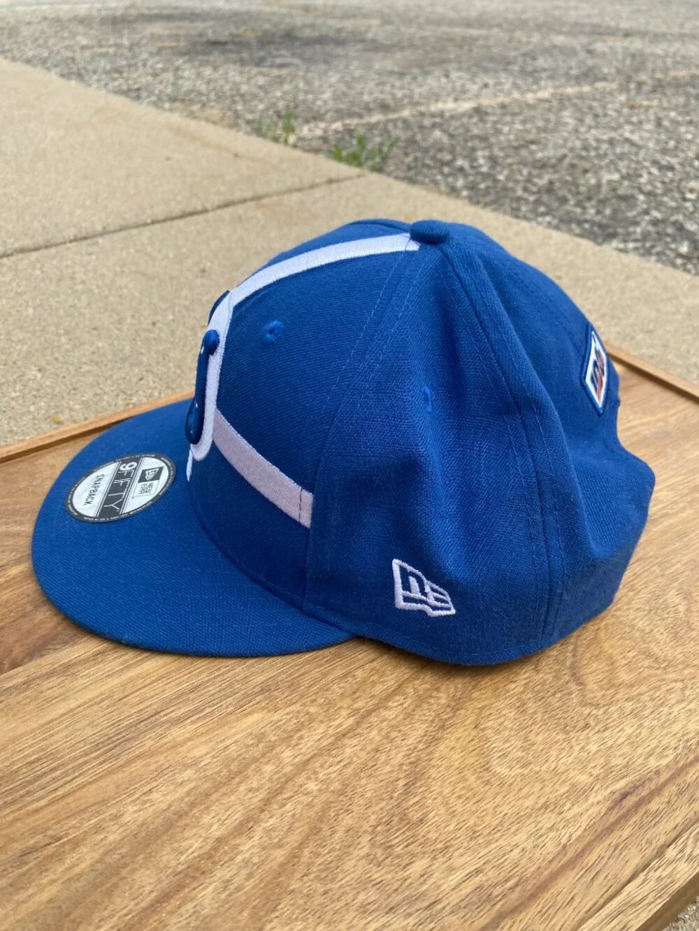 New Era 59FIFTY Indianapolis Colts NFL Blue Snapback Hat Cap